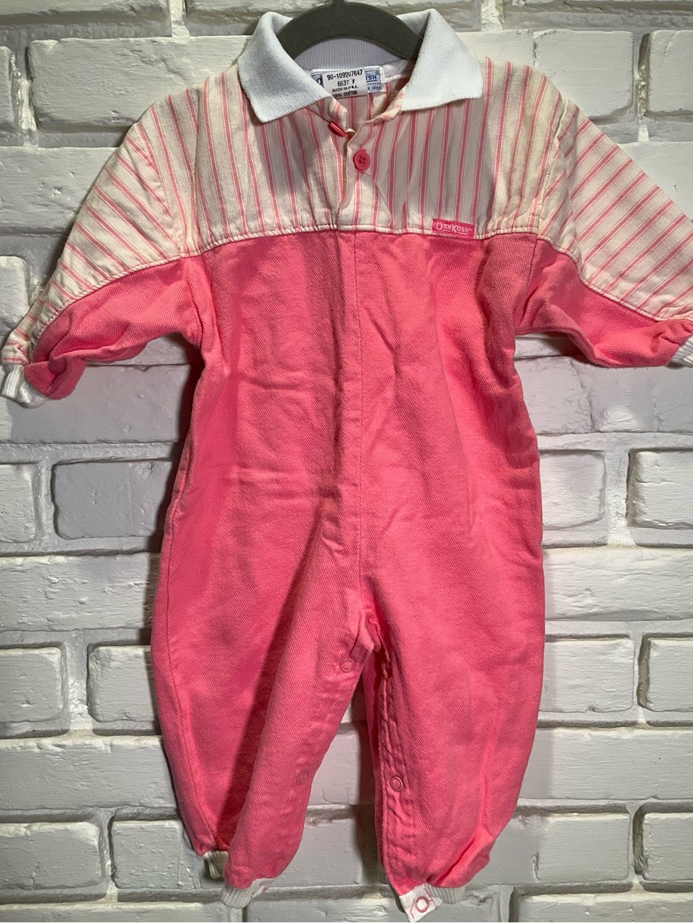 Vintage Oshkosh romper 12 months